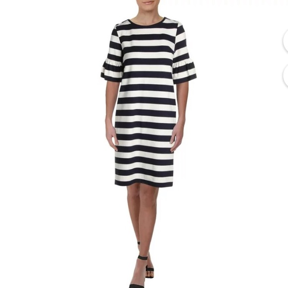 NWT Lauren Ralph Lauren Kitsu Striped Dress - Picture 4 of 16